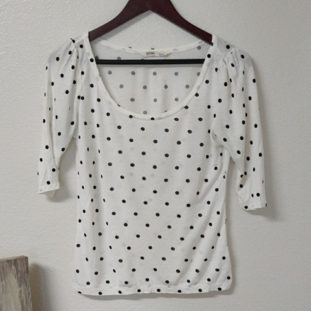 Old Navy Polka Dot Blouse